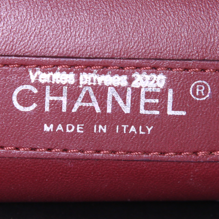 Shopping bag Chanel in pelle trapuntata nera - Detail D4