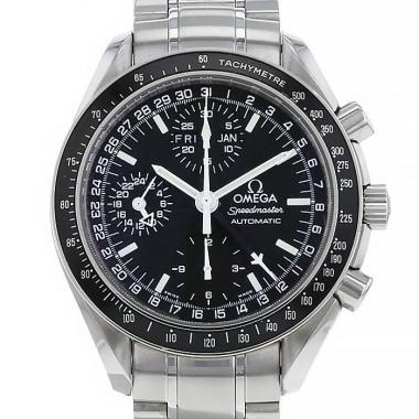 Montre Omega Speedmaster Day Date en acier Vers  1999