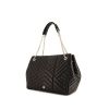 Lanvin Sugar shopping bag in black quilted leather - 00pp thumbnail