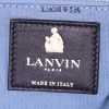 Shopping bag Lanvin Sugar in pelle trapuntata nera - Detail D3 thumbnail