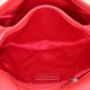 Chanel Timeless handbag in red quilted leather - Detail D3 thumbnail