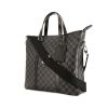 Bolso de mano Louis Vuitton en lona a cuadros gris Graphite y cuero negro - 00pp thumbnail