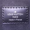 Sac à main Louis Vuitton en toile damier gris Graphite et cuir noir - Detail D4 thumbnail