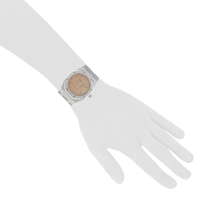 Montre Audemars Piguet Royal Oak en acier Ref :  Audpig - 14802ST Vers  1992 - Detail D1