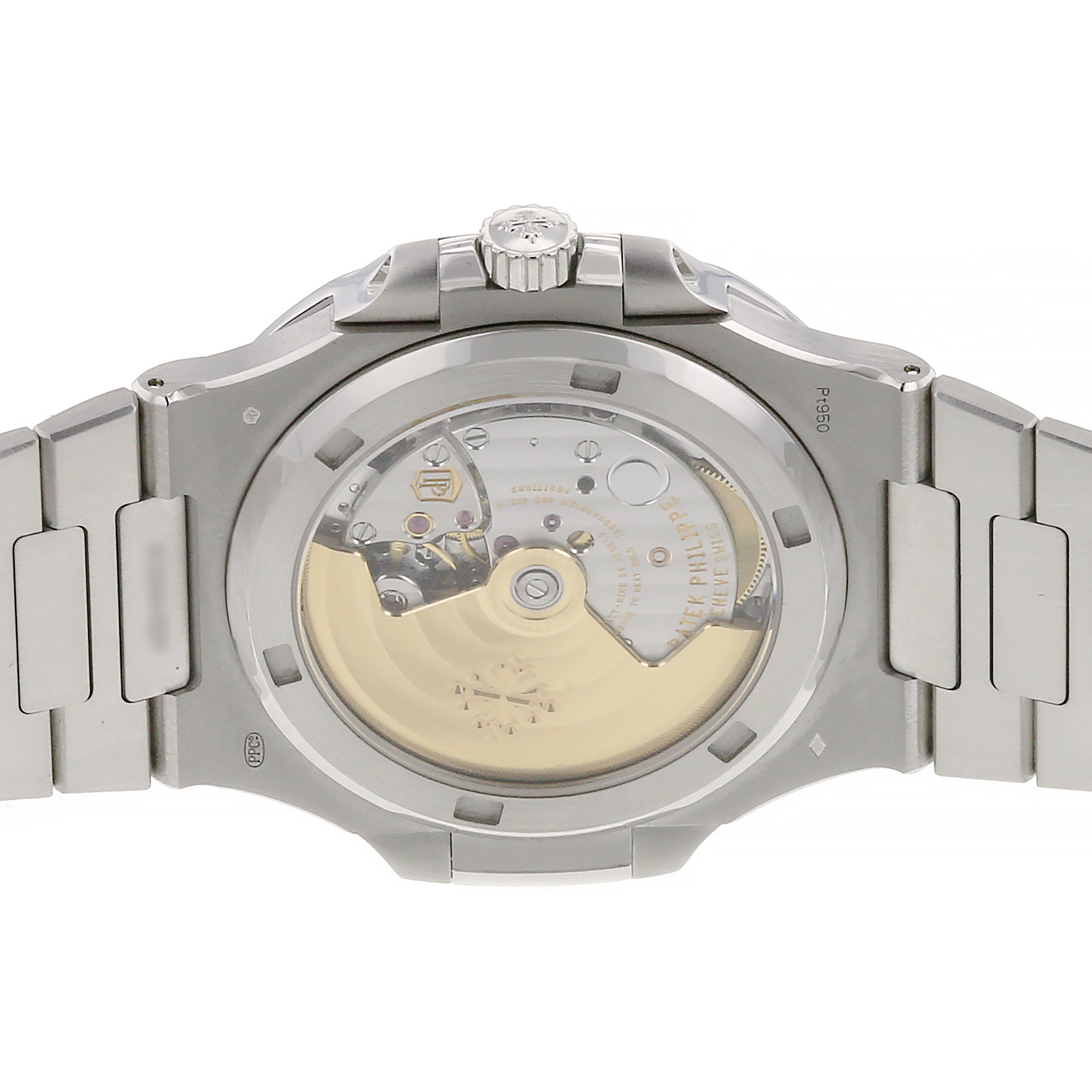 Patek Philippe Nautilus watch in platinium Ref:  5711 Circa  2016 - Detail D2