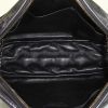 Sac à main Chanel Timeless Maxi Jumbo en cuir matelassé gris métallisé - Detail D3 thumbnail