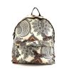Givenchy backpack in grey and black canvas and black leather - 360 thumbnail
