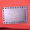 Borsa a tracolla Louis Vuitton Reporter in tela a scacchi ebana e pelle marrone - Detail D3 thumbnail