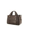 Celine Boogie handbag in dark brown leather - 00pp thumbnail