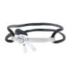 Louis Vuitton Serrure Pampilles bracelet in white gold and leather - 00pp thumbnail