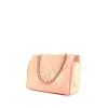 Chanel PTT Shopping small model shopping bag in pink grained leather - 00pp thumbnail