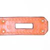 Hermes Kelly 35 cm handbag in orange togo leather - Detail D5 thumbnail