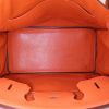Sac à main Hermes Birkin 35 cm en cuir togo orange - Detail D2 thumbnail