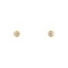 Chaumet Class One small earrings in yellow gold and diamonds - 00pp thumbnail