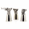 Gucci, six hunting goblets, in silver metal, decorated with animal heads, 1970s - Detail D2 thumbnail
