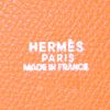 Hermes Farming handbag in orange epsom leather - Detail D4 thumbnail