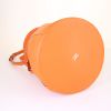 Hermes Farming handbag in orange epsom leather - Detail D5 thumbnail