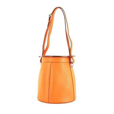 Sac à main Hermes Farming en cuir epsom orange