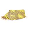 Shopping bag Louis Vuitton Neverfull modello medio in tela monogram con decori geometrici e pelle naturale - Detail D4 thumbnail