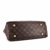 Louis Vuitton Pallas medium model handbag in brown monogram canvas and red leather - Detail D5 thumbnail