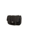Bolso bandolera Chanel Timeless jumbo en cuero negro - 00pp thumbnail