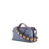 Borsa a tracolla Fendi By the way modello medio in pelle blu - 00pp thumbnail