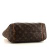 Louis Vuitton Totally shoulder bag in brown monogram canvas and natural leather - Detail D4 thumbnail
