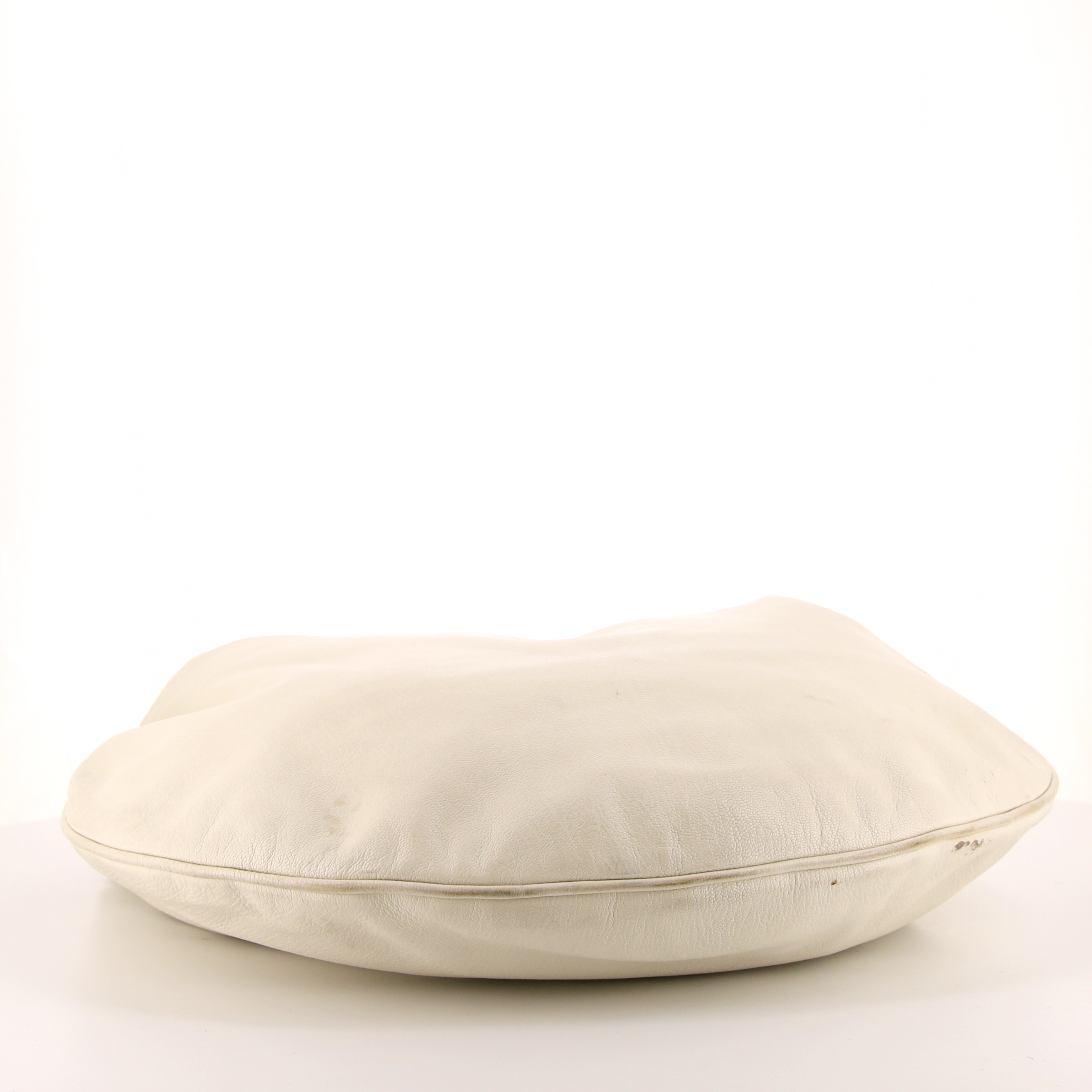 Bolso de mano Gucci Mors en cuero blanco - Detail D4