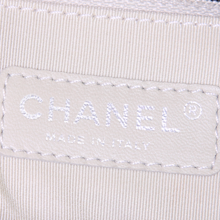 Borsa Chanel Timeless Maxi Jumbo in pelle trapuntata nera - Detail D3