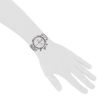 Reloj Cartier Pasha de acero Ref :  2113 Circa  2000 - Detail D2 thumbnail