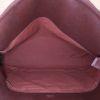 Hermès Heeboo handbag in beige canvas and brown leather - Detail D2 thumbnail