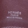 Hermès Heeboo handbag in beige canvas and brown leather - Detail D3 thumbnail