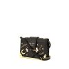 Prada Cahier shoulder bag in black leather - 00pp thumbnail