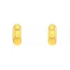 Chaumet hoop earrings in yellow gold - 00pp thumbnail