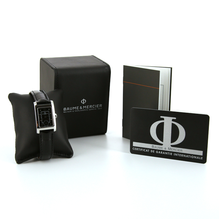 Reloj Baume 
Mercier Hampton de acero Ref :  NV045139 Circa  2001