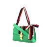 Gucci Sylvie shoulder bag in green leather - 00pp thumbnail