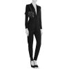 Borsa Chanel Timeless in tweed trapuntato nero e bianco - Detail D1 thumbnail
