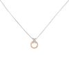 Chaumet Lien necklace in white gold,  pink gold and diamonds - 00pp thumbnail