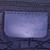 Dior Lady Dior large model handbag in blue denim - Detail D4 thumbnail