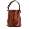 Hermès  Farming handbag  in burgundy box leather - 00pp thumbnail