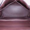 Hermes Kelly 35 cm handbag in brown box leather - Detail D3 thumbnail