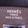 Bolso de mano Hermes Kelly 35 cm en cuero box marrón - Detail D4 thumbnail