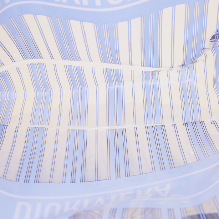 Dior Book Tote Dioriviera shopping bag in transparent vinyl - Detail D2