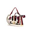 Gucci Sylvie shoulder bag in white leather - 00pp thumbnail