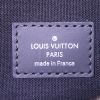 Borsa da viaggio Louis Vuitton Keepall 45 in tela a scacchi blu Cobalt e pelle blu Cobalt - Detail D4 thumbnail