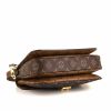 Louis Vuitton Metis shoulder bag in beige and brown monogram canvas and black leather - Detail D5 thumbnail