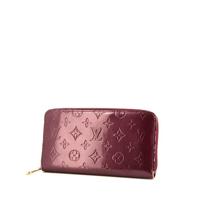 Louis Vuitton Patent Zippy Wallet in Red