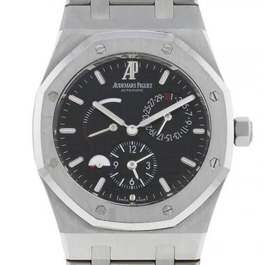 Orologio Audemars Piguet Royal Oak Dual Time in acciaio Ref : 26120ST Circa  2011
