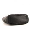 Chanel Shopping PTT handbag in black quilted grained leather - Detail D4 thumbnail