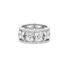 Anello a fascia Tiffany & Co Victoria in platino e diamanti - 00pp thumbnail